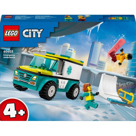 LEGO CITY 60403 KARETKA I...