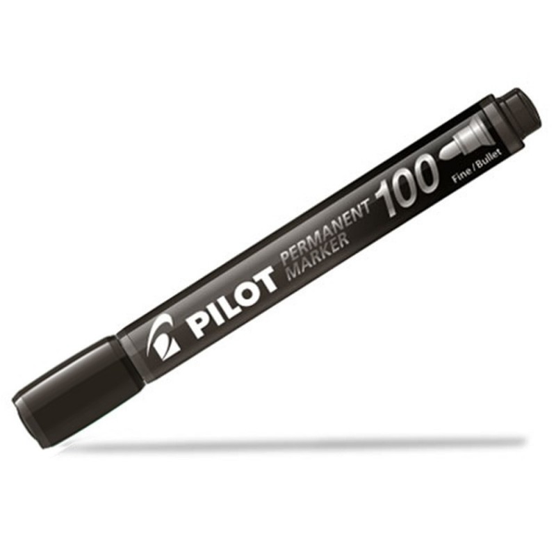 PILOT MARKER PERMAN.100 CZARNY SCA-100-B PILOT MARKER PERMAN.100 CZARNY SCA-100-B